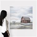 Picture of Old Brown Barn I  _GroupedProduct_Square_Canvas_
