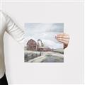 Picture of Old Brown Barn II  _GroupedProduct_Square_Canvas_