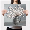 Picture of Cotton Flower _GroupedProduct_Square_Canvas_