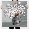 Picture of Cotton Flower _GroupedProduct_Square_Canvas_