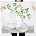 Picture of Green stem clear vase _GroupedProduct_Square_Canvas_