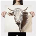 Picture of Neutral Cow _GroupedProduct_Square_Canvas_