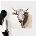 Picture of Neutral Cow _GroupedProduct_Square_Canvas_