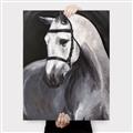 Picture of Soft Horse _GroupedProduct_Rectangle_Portrait_Canvas_