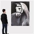 Picture of Soft Horse _GroupedProduct_Rectangle_Portrait_Canvas_