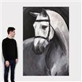 Picture of Soft Horse _GroupedProduct_Rectangle_Portrait_Canvas_