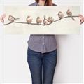 Picture of Birds on Wooden Branch _GroupedProduct_Panel_Landscape_Canvas_