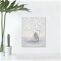 Picture of White Pretty Flower  Neutral _GroupedProduct_Rectangle_Portrait_Canvas_