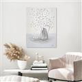 Picture of White Pretty Flower  Neutral _GroupedProduct_Rectangle_Portrait_Canvas_