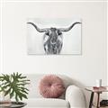 Picture of Painted Longhorn Bull _GroupedProduct_Rectangle_Landscape_Canvas_