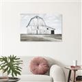 Picture of Old Farm House _GroupedProduct_Rectangle_Landscape_Canvas_