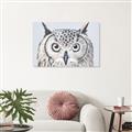 Picture of Close-up The Owl Head _GroupedProduct_Rectangle_Landscape_Canvas_
