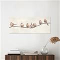 Picture of Birds on Wooden Branch _GroupedProduct_Panel_Landscape_Canvas_