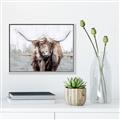 Picture of Bison _GroupedProduct_Rectangle_Landscape_Canvas_Framed_