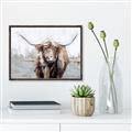 Picture of Bison _GroupedProduct_Rectangle_Landscape_Canvas_Framed_