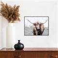 Picture of Bison _GroupedProduct_Rectangle_Landscape_Canvas_Framed_