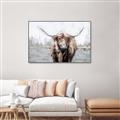 Picture of Bison _GroupedProduct_Rectangle_Landscape_Canvas_Framed_