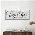 Picture of Together Neutral  _GroupedProduct_Panel_Landscape_Canvas_Framed_