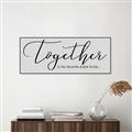 Picture of Together Neutral  _GroupedProduct_Panel_Landscape_Canvas_Framed_