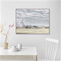 Picture of The Farmhouse Muted _GroupedProduct_Rectangle_Landscape_Canvas_Framed_