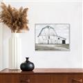 Picture of Old Farm House _GroupedProduct_Rectangle_Landscape_Canvas_Framed_