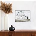 Picture of Old Farm House _GroupedProduct_Rectangle_Landscape_Canvas_Framed_