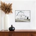 Picture of Old Farm House _GroupedProduct_Rectangle_Landscape_Canvas_Framed_
