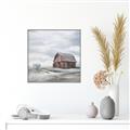 Picture of Old Brown Barn I  _GroupedProduct_Square_Canvas_Framed_
