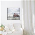 Picture of Old Brown Barn I  _GroupedProduct_Square_Canvas_Framed_