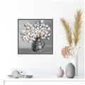 Picture of Cotton Flower _GroupedProduct_Square_Canvas_Framed_