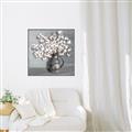Picture of Cotton Flower _GroupedProduct_Square_Canvas_Framed_