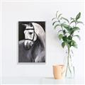 Picture of Soft Horse _GroupedProduct_Rectangle_Portrait_Canvas_Framed_