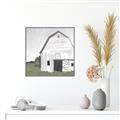 Picture of At the Farm  _GroupedProduct_Square_Canvas_Framed_