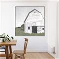 Picture of At the Farm  _GroupedProduct_Square_Canvas_Framed_
