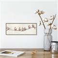 Picture of Birds on Wooden Branch _GroupedProduct_Panel_Landscape_Canvas_Framed_