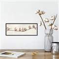 Picture of Birds on Wooden Branch _GroupedProduct_Panel_Landscape_Canvas_Framed_