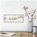 Picture of Birds on Wooden Branch _GroupedProduct_Panel_Landscape_Canvas_Framed_