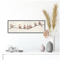 Picture of Birds on Wooden Branch _GroupedProduct_Panel_Landscape_Canvas_Framed_