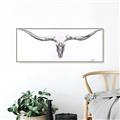 Picture of Stretched Skull   _GroupedProduct_Panel_Landscape_Canvas_Framed_