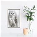 Picture of Living Owl _GroupedProduct_Rectangle_Portrait_Canvas_Framed_