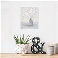 Picture of White Pretty Flower  Neutral _GroupedProduct_Rectangle_Portrait_Unframed_Print_Only_