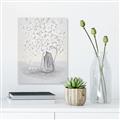 Picture of White Pretty Flower  Neutral _GroupedProduct_Rectangle_Portrait_Unframed_Print_Only_