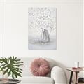 Picture of White Pretty Flower  Neutral _GroupedProduct_Rectangle_Portrait_Unframed_Print_Only_