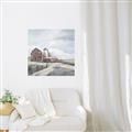 Picture of Old Brown Barn II  _GroupedProduct_Square_Unframed_Print_Only_