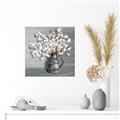 Picture of Cotton Flower _GroupedProduct_Square_Unframed_Print_Only_
