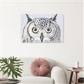 Picture of Close-up The Owl Head _GroupedProduct_Rectangle_Landscape_Unframed_Print_Only_