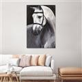 Picture of Soft Horse _GroupedProduct_Rectangle_Portrait_Unframed_Print_Only_
