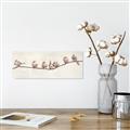 Picture of Birds on Wooden Branch _GroupedProduct_Panel_Landscape_Unframed_Print_Only_