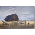 Picture of Wooden Barn in Field  _GroupedProduct_Rectangle_Landscape_Canvas_