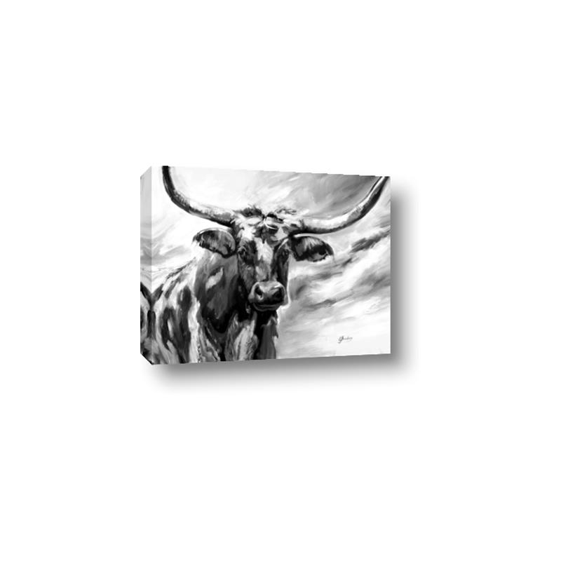 Picture of Longhorn Larry _GroupedProduct_Rectangle_Landscape_Canvas_